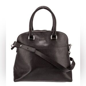 ⭐️ Furla Saffiano Leather Top Handle Bag - EUC